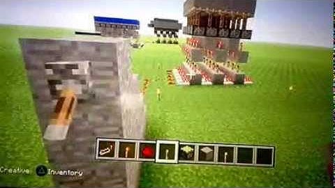 How To Make a Redstone Drawbridge in Minecraft- PC, PS3, XBOX 360