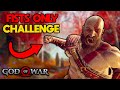 I tried beating God of War Fists Only