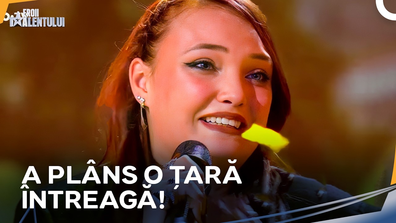 A Dansat Pentru Tatăl Ei Din Ceruri!  Povestea zguduitoare  și Butonul de Aur! | Românii au talent