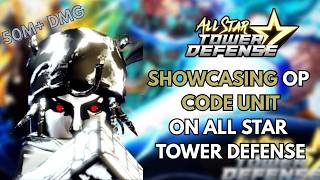 ASTD JOE KID VON SHOWCASE || OP CODE UNIT?? || EXCLUSIVE CODE UNIT SHOWCASE ASTD ROBLOX