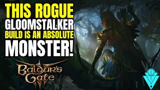 Baldurs Gate 3 Rogue / Gloomstalker S Tier Build! Stealth Is Absurdely Powerful!