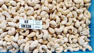 Cashews Gy Sw320 Nut Count Per 454Grams 355Pcs