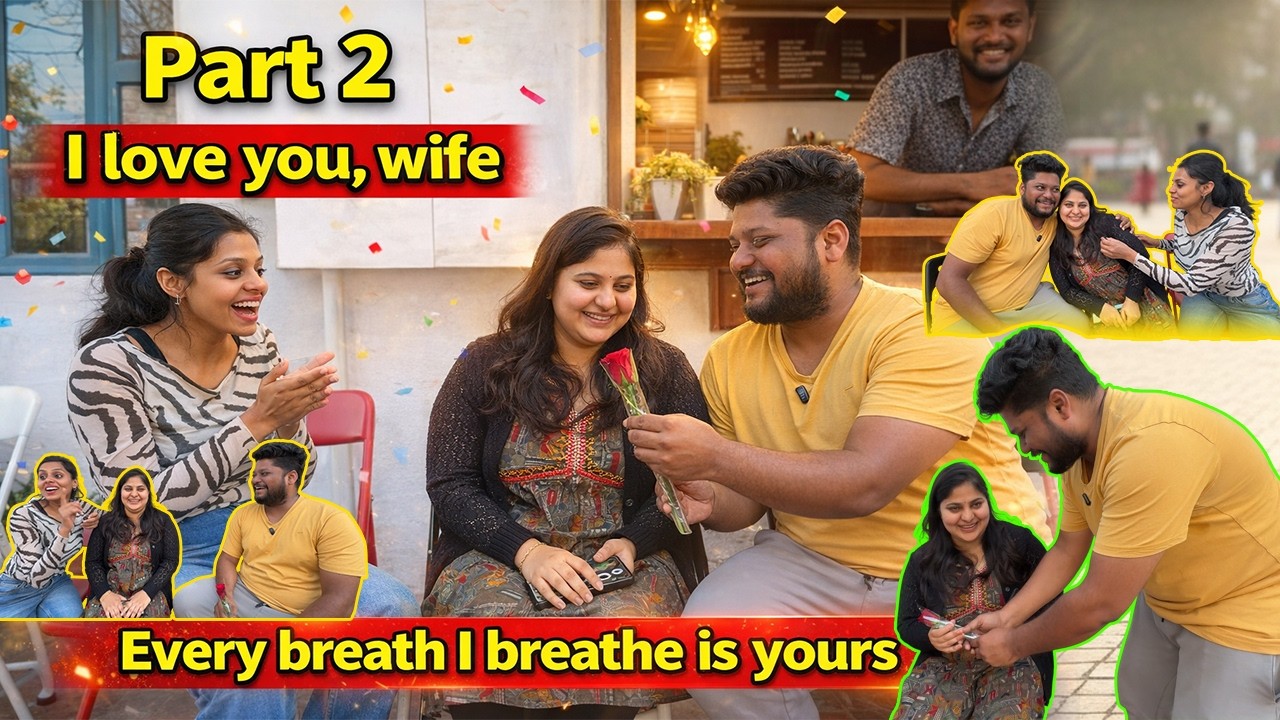 ನೀವು ಇಲ್ಲೇ ಏನಾದ್ರು ಮಾಡಿ ಮೇಡಂಗ್ಗೆ 😂😂 || I proposed my wife on Valentine's Day || #valentinesday 