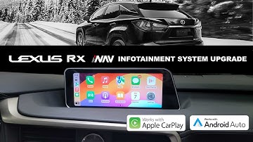INFOTAINMENT UPGRADE INAV 16 - 19 Lexus RX 12.3 Android Screen Apple CarPlay Android Auto | 4x4Shop
