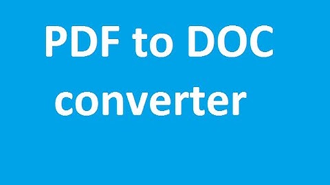PDF to DOC convert by Lighten PDF to Word Converter + License