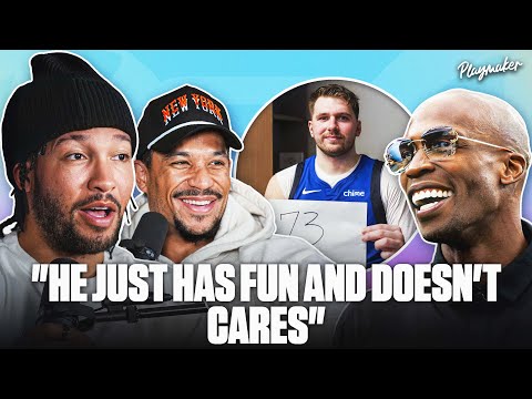 Jalen Brunson Explains The Secret of “Luka Magic” To Josh Hart & Ocho