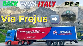 Italy & back  Part 2 via Frejus