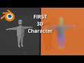 How I Modeled My FIRST 3D Character (From Scratch!)