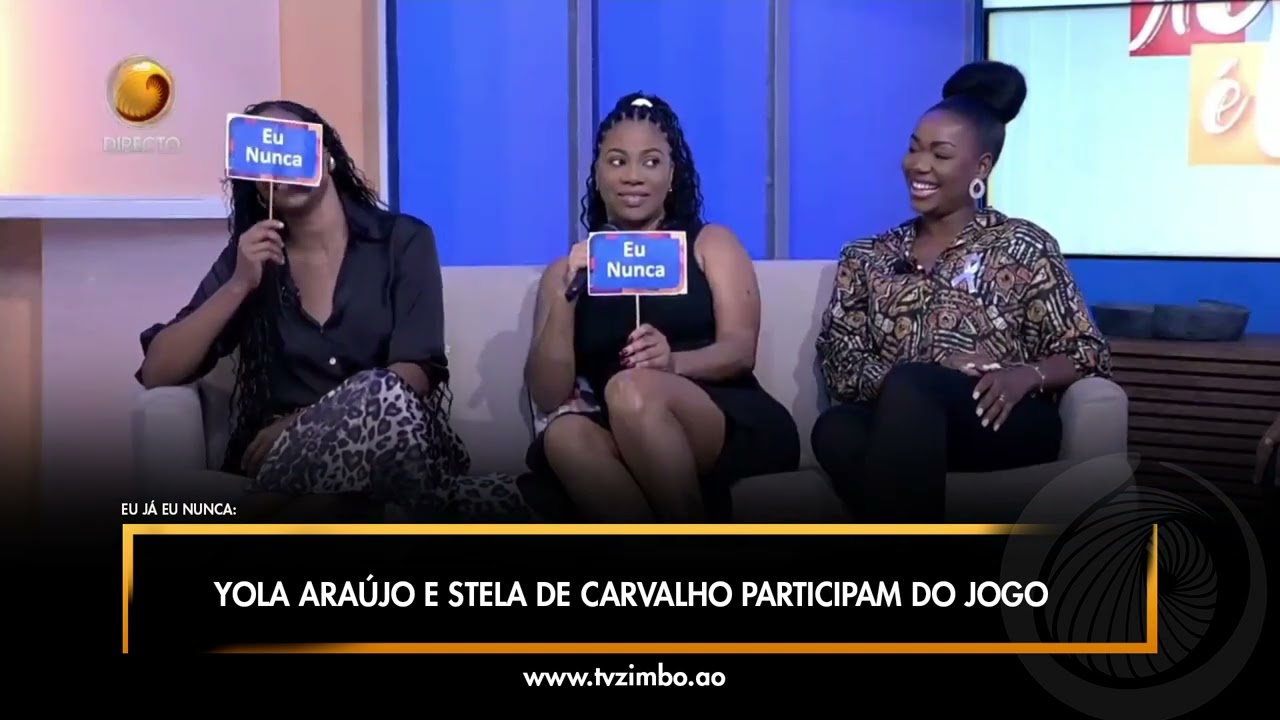A TARDE É NOSSA: Yola Araújo e Stela de Carvalho participam do jogo “Eu Já, Eu Nunca”