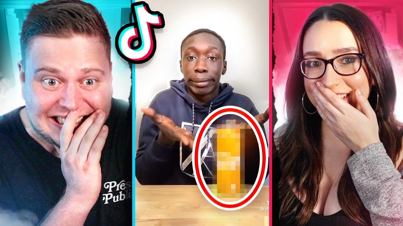 TIKTOK TRY NOT TO LAUGH CHALLENGE with GIRLFRIEND