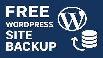 How to Back Up Your WordPress Website for FREE | Step-by-Step Tutorial