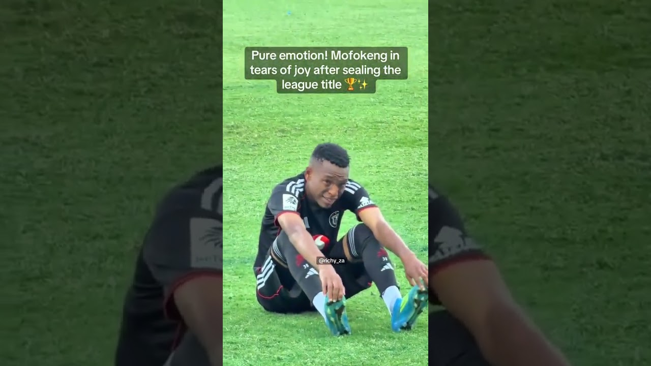 EMOTIONAL RELE MOFOKENG 😔 #championsleague 🏆🏅#orlandopirates #premierleague