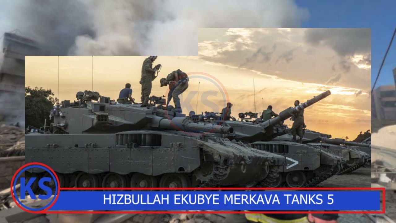 HIZBULLAH Ekubye Merkava Tank Za Israel 5 Wamu Ne Drone, Netanyahu Akubye Beirut.