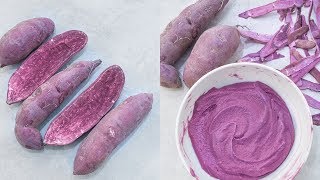 purple sweet potato porridge for baby