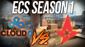 Astralis vs Cloud9 | Map 2 (Overpass) ECS Season 1 Finals (25.06.2016)