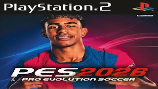 PES 2026 PS2 ISO ATUALIZADO EFOOTBALL DOWNLOAD 