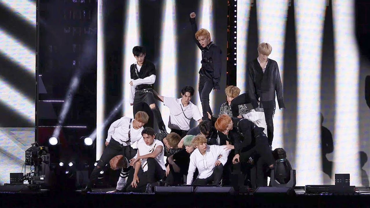 180908 NCT 2018 - Black on Black [코리안뮤직웨이브] 4K 직캠 by 비몽