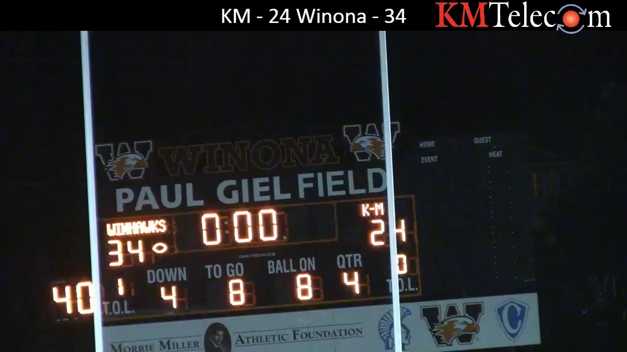 Kasson Mantorville at Winona Week 4 Football YouTube