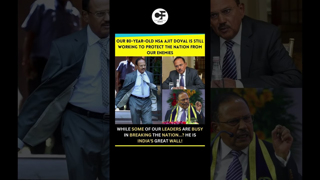 OUR 80-YEAR-OLD NSA AJIT DOVAL IS STILL WORKING TO PROTECT 🤯🔥 