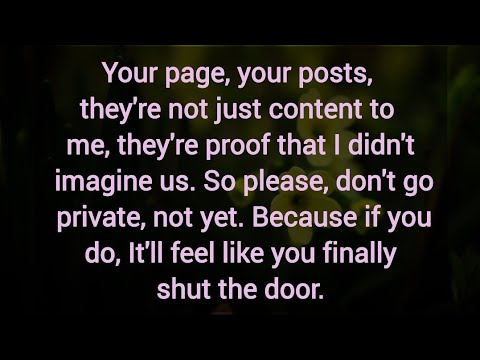 Your page, your