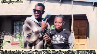 Gweru Relationship Loyalty Test with KingRyanSkits…. 💔💔💔😂 hahaha vaskana veku Gweru drama 😂💔💔
