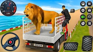 Animal Cargo Truck Driving Game 3D - Animal Transport Cargo Truck 2024 - Android Gameplay