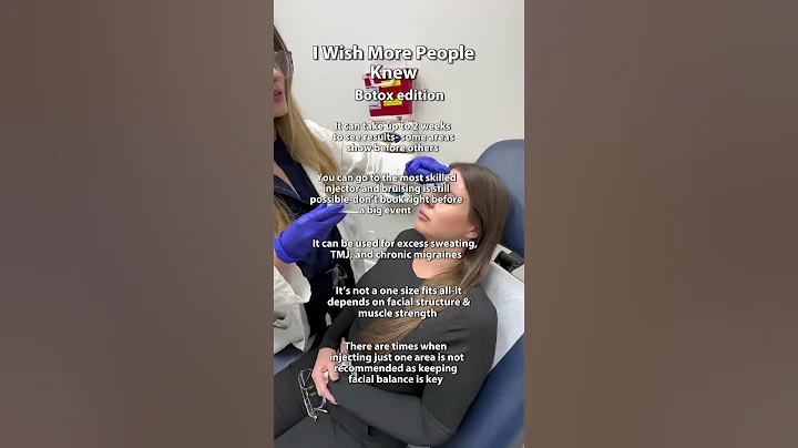 Botox or any neuromodulator for that matter 😅 (Dysport, Xeomin, Jeuveau, and Daxxify)