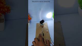 DJ Light Operating with Manual Switch 🔥🔥⚡ #experiment #scienceexperiment #schoolproject #new #diy