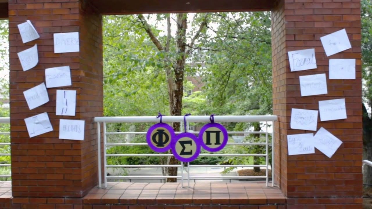 Phi Sigma Pi Beta Zeta- Fall Rush 2015 - YouTube