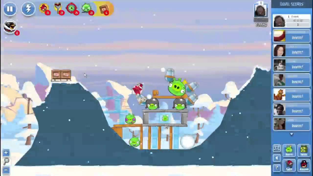 Angry Birds Friends Winter Weekly Tournament III - Level 6 - Day 6 - December 17th , 2012, Week 31