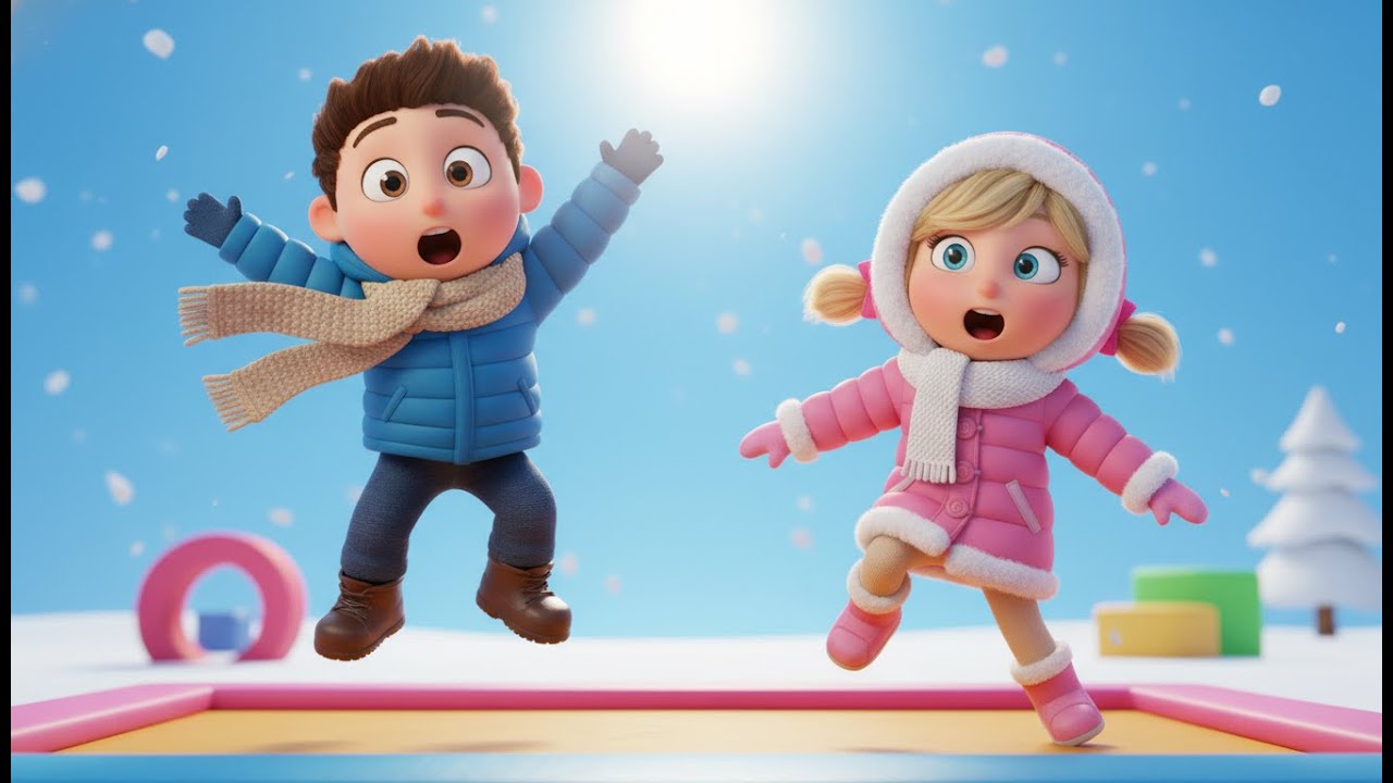 Dozi & Mary ❄️ New Year Playground Fun | Kids Winter Playtime 2026