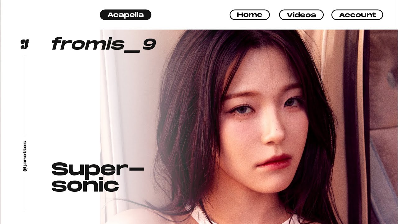 fromis_9 – Supersonic | Acapella - YouTube