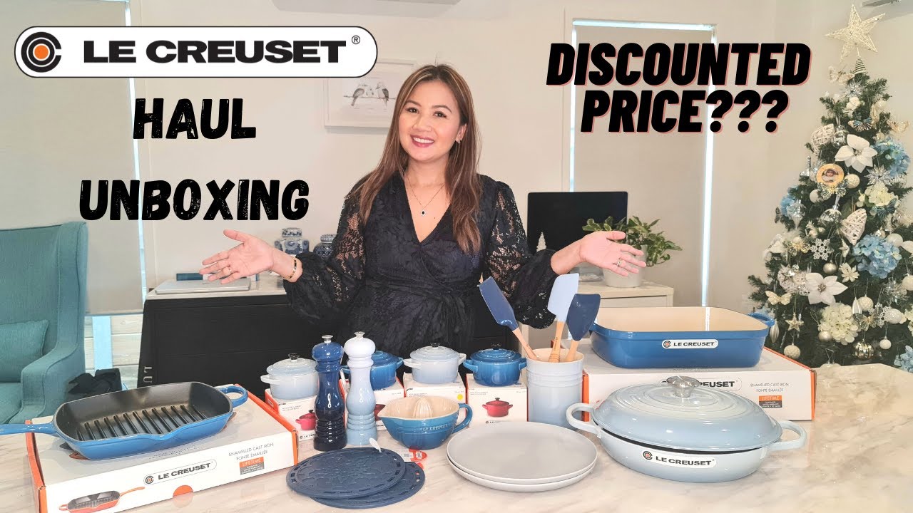 LE CREUSET HAUL UNBOXING - PART 2 Marseille & Coastal Blue Colours. WHERE TO BUY THEM AT DISCOUNTS?