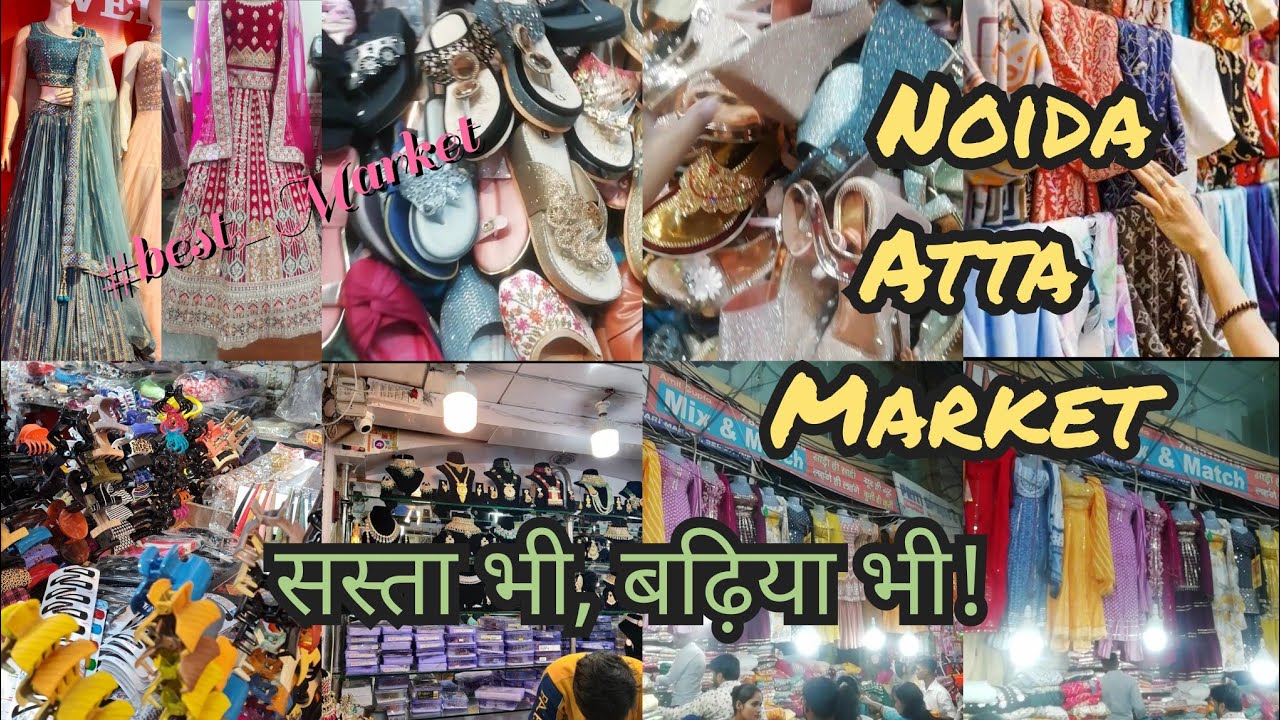 Latest Atta Market Sec 18 Noida😍 Mini Sarojini Nagar Wedding