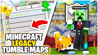 Minecraft PS4 Legacy Edition Tumble Minigame Maps w/Download