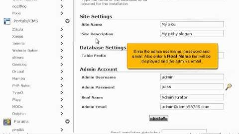 How to install Textpattern from Softaculous