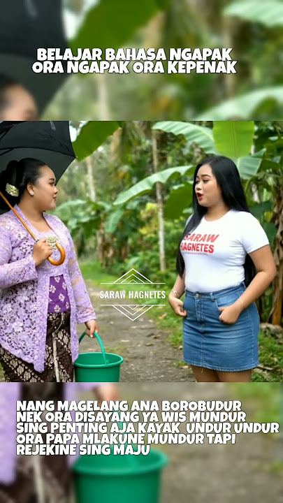 Belajar Bahasa Ngapak | Logat Lucu Wong Banyumas | Ora Ngapak Ora Kepenak
