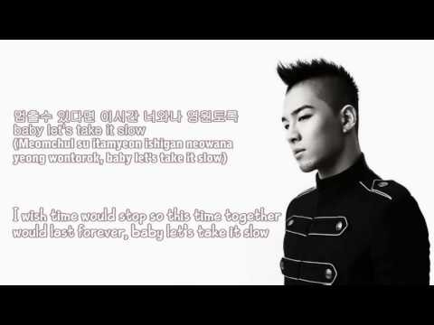 SOL (from BIGBANG) (+) TAKE IT SLOW -KR Ver.-