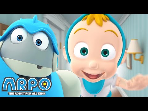 Arpo the Robot | Daniel is Farting | Cartoon Compilation | Funny Cartoons for Kids | Arpo and Daniel