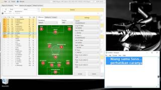 PES 2016 - EDIT TEAM PLAYERS POSITION screenshot 2
