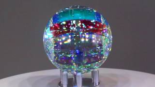 Chroma Spherix - Glass Sculpture by Jack Storms