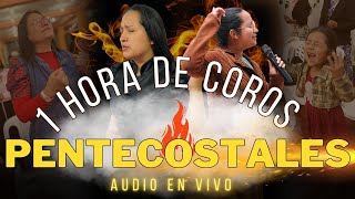 1Hora de COROS DE UNCIÓN Y FUEGO l Ministración del Espíritu Santo #envivo l Nora Camargo
