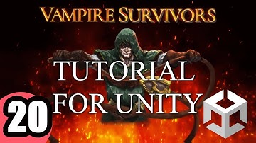 Vampire Survivors in Unity Tutorial Episode 20 Upgrades Part 2