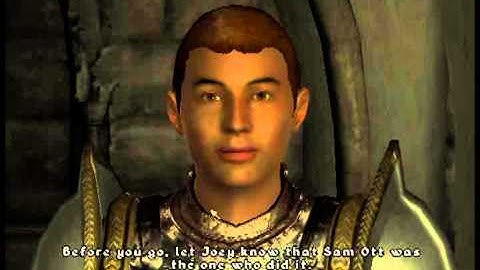 Kill Sam Ott - The Beginning ([OBLIVION MOD]Walkthrough Part 17)