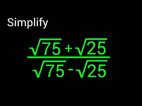 Square Root Video A Nice Square Root Math Simplification | How to solve!!! - YouTube