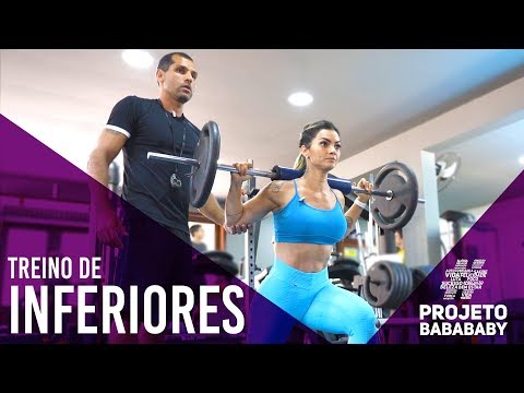 TREINO DE INFERIORES com RAFA MOREIRA #DESAFIO20DIAS | PROJETO BABA BABY