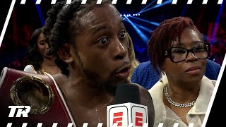 Keyshawn Davis Calls Out Teofimo Lopez \& Navarrete After KO of Pedraza | POST-FIGHT INTERVIEW