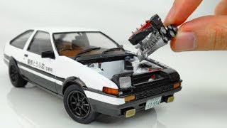 Fujiwara Tofu Shop Scene 1:32 Model Parking Garage Initial D