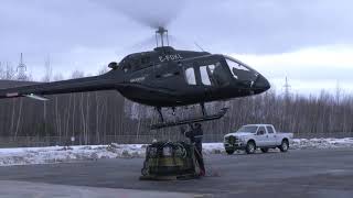 Bell 505 - Utility Cargo Hook Demonstration