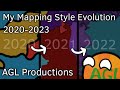 My mapping style evolution 20202023  1 year channel special